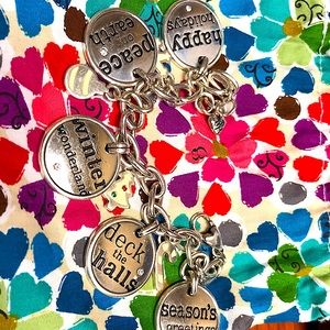 Brighton Christmas charm bracelet